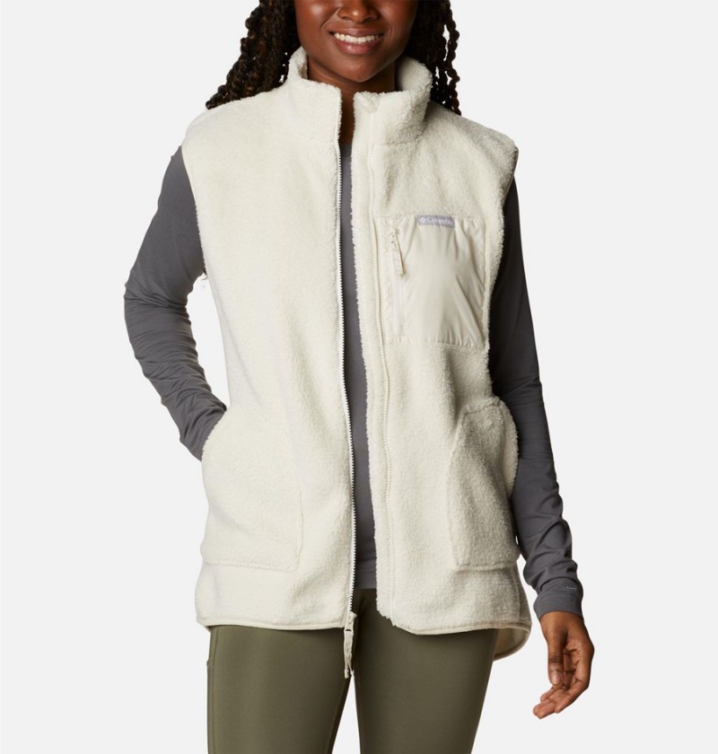 White Women's Columbia Holly Hideaway Vest | ODMRV-7014