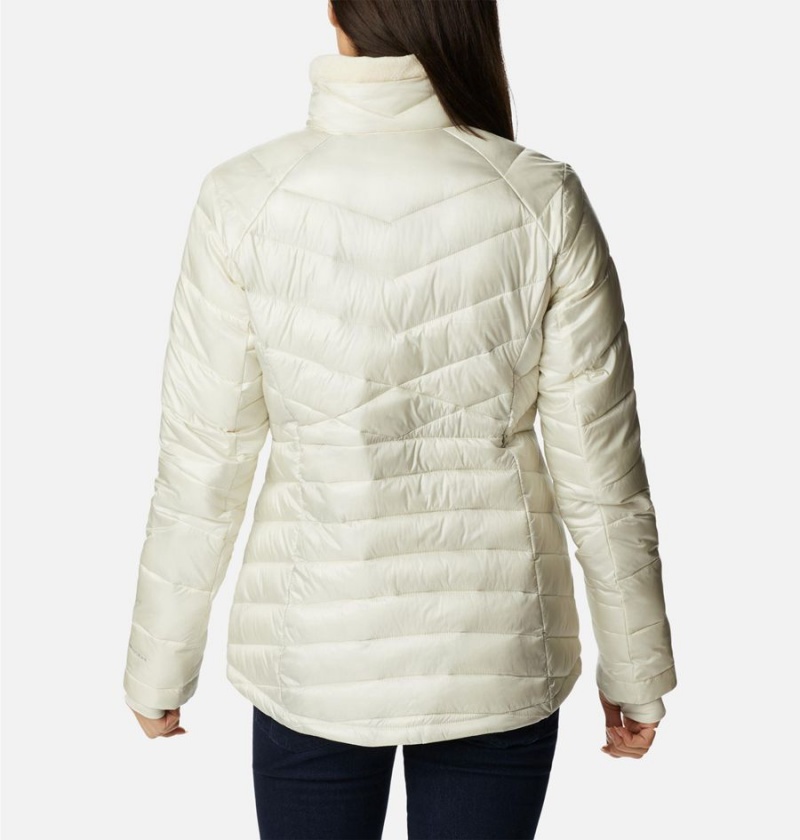 White Women's Columbia Joy Peak Insulated Puffer Jacket | XLZPN-4208