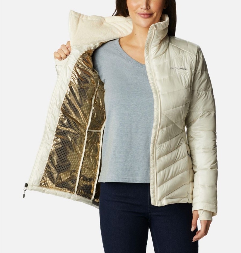 White Women's Columbia Joy Peak Insulated Puffer Jacket | XLZPN-4208