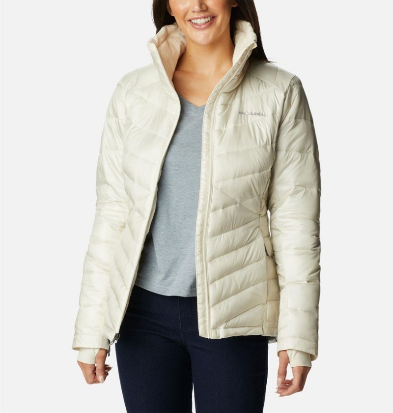 White Women's Columbia Joy Peak Insulated Puffer Jacket | XLZPN-4208