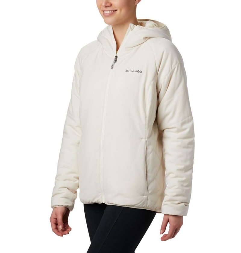 White Women\'s Columbia Kruser Ridge II Plush Softshell Jackets | EZNHF-2197