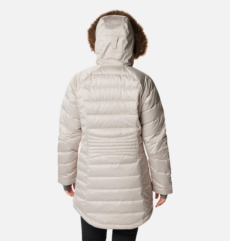 White Women's Columbia Lay D III Mid Puffer Jacket | ABCRZ-6721