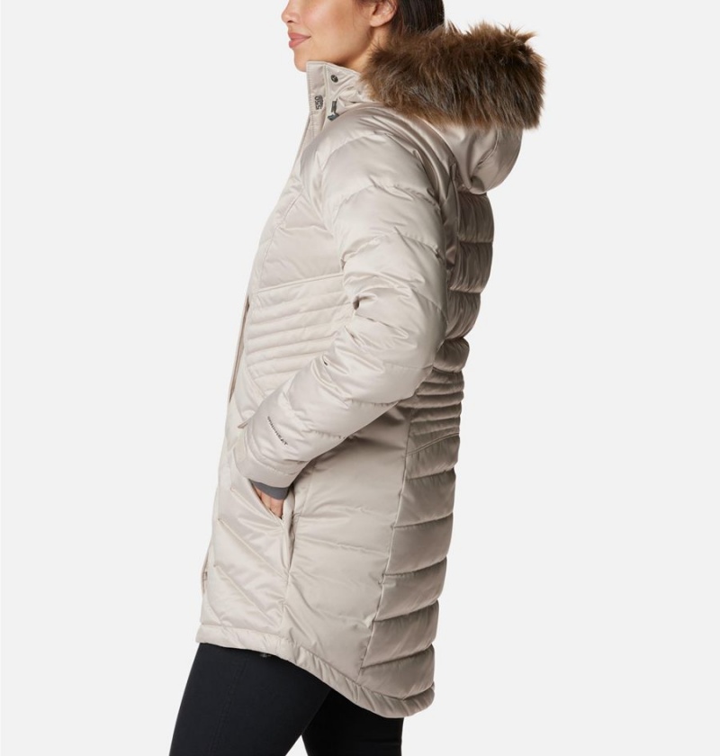 White Women's Columbia Lay D III Mid Puffer Jacket | ABCRZ-6721