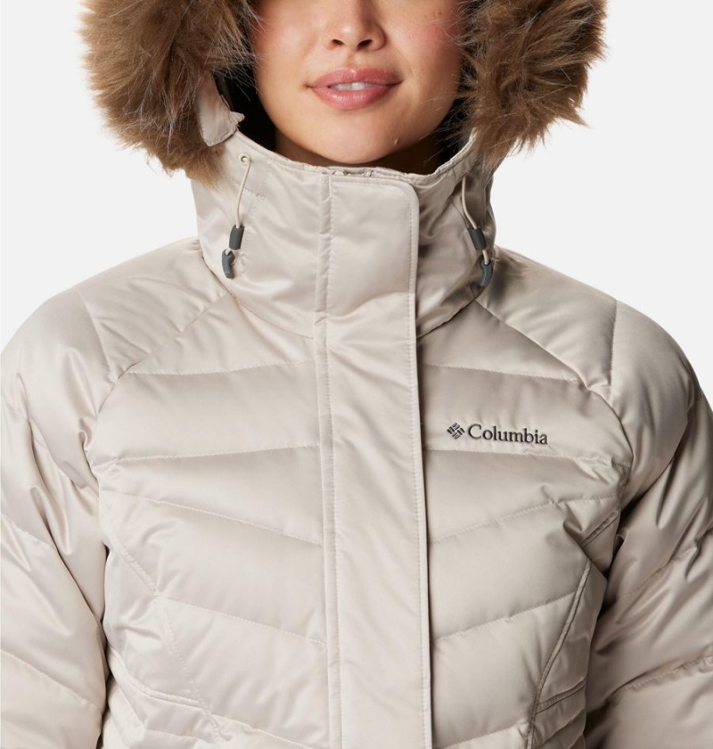 White Women's Columbia Lay D III Mid Puffer Jacket | ABCRZ-6721