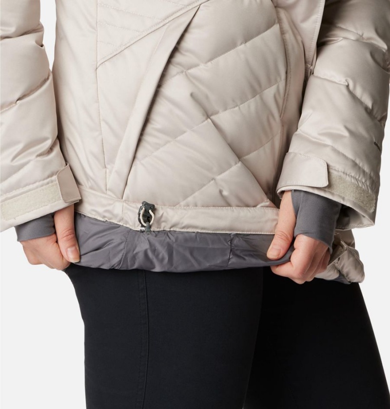 White Women's Columbia Lay D III Mid Puffer Jacket | ABCRZ-6721