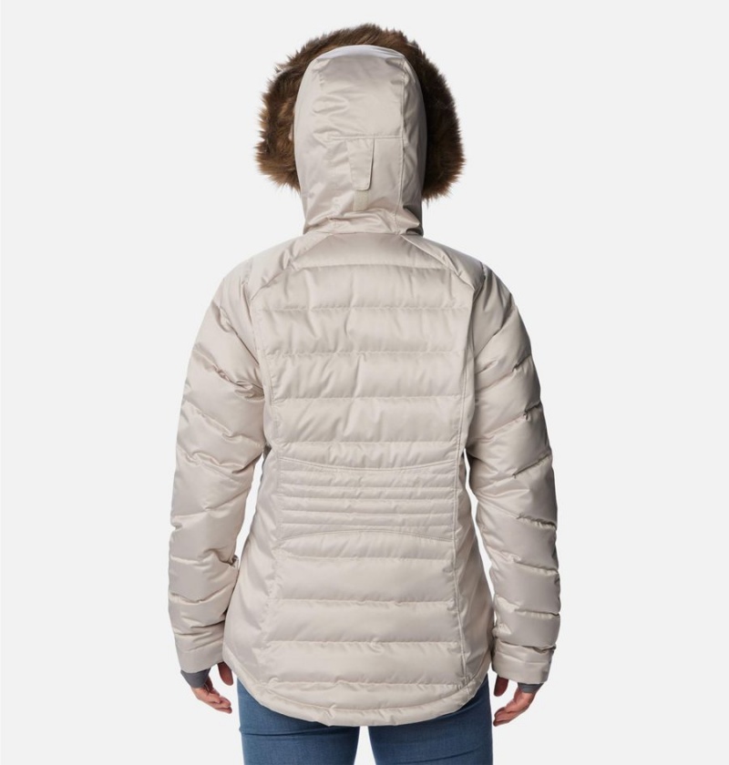 White Women's Columbia Lay D III Puffer Jacket | NCRZL-1085