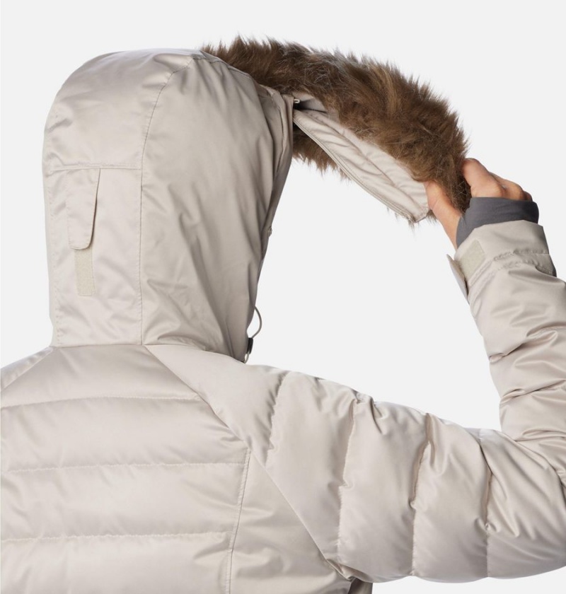 White Women's Columbia Lay D III Puffer Jacket | NCRZL-1085