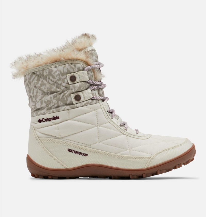 White Women\'s Columbia Minx Shorty III Boots | ERPBY-1862