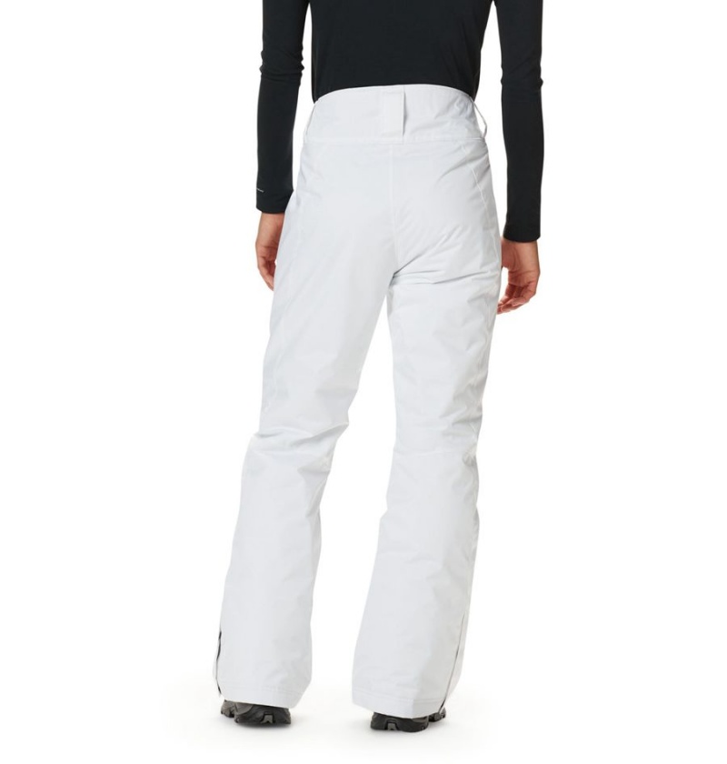 White Women's Columbia Modern Mountain 2.0 Insulated Ski Pants | UOEAM-4761