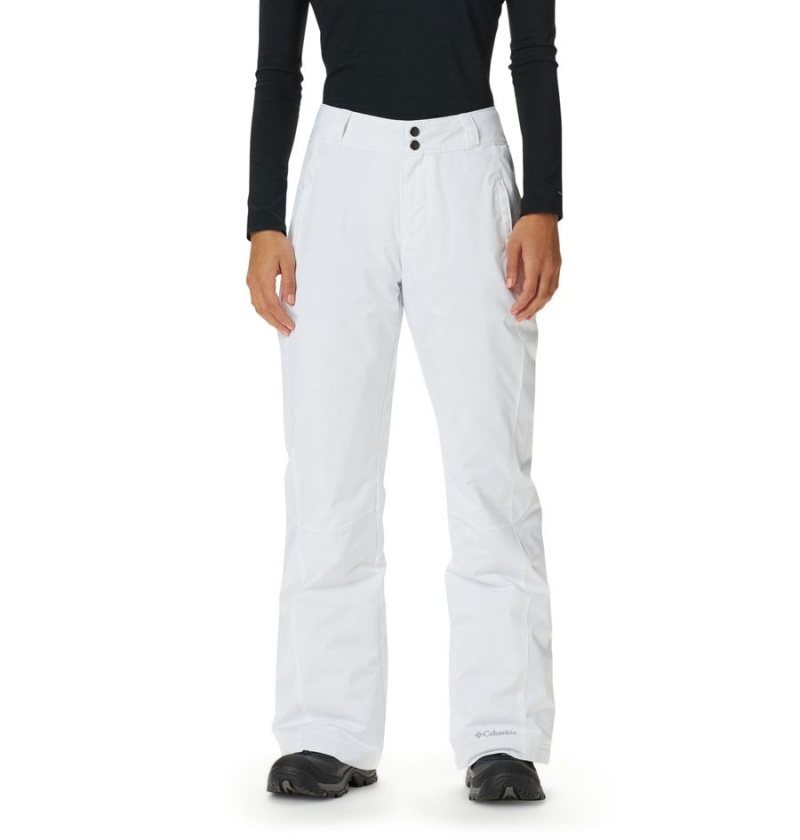 White Women\'s Columbia Modern Mountain 2.0 Insulated Ski Pants | UOEAM-4761