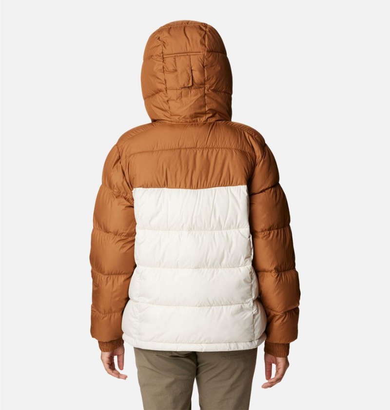 White Women's Columbia Pike Lake II Insulated Puffer Jacket | DINZF-8423