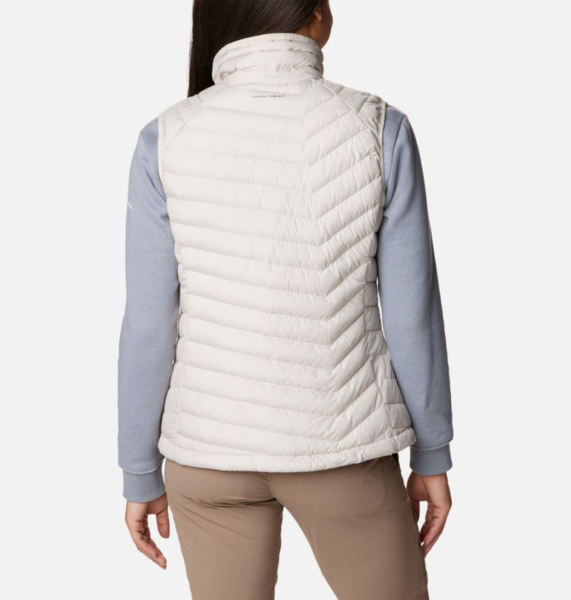 White Women's Columbia Powder Lite Vest | QIDPS-1972