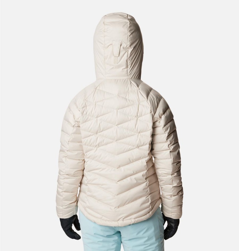 White Women's Columbia Roaring Fork Puffer Jacket | XEALS-8507