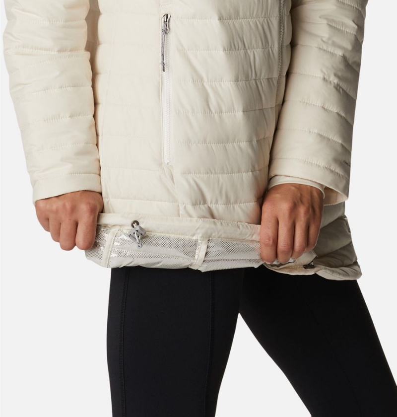 White Women's Columbia Slope Edge Mid Coats | QHOEY-6381