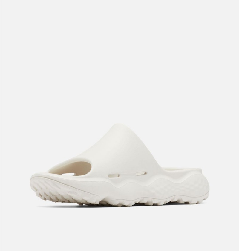 White Women's Columbia Thrive Revive Slide Sandals | FCGKI-1457