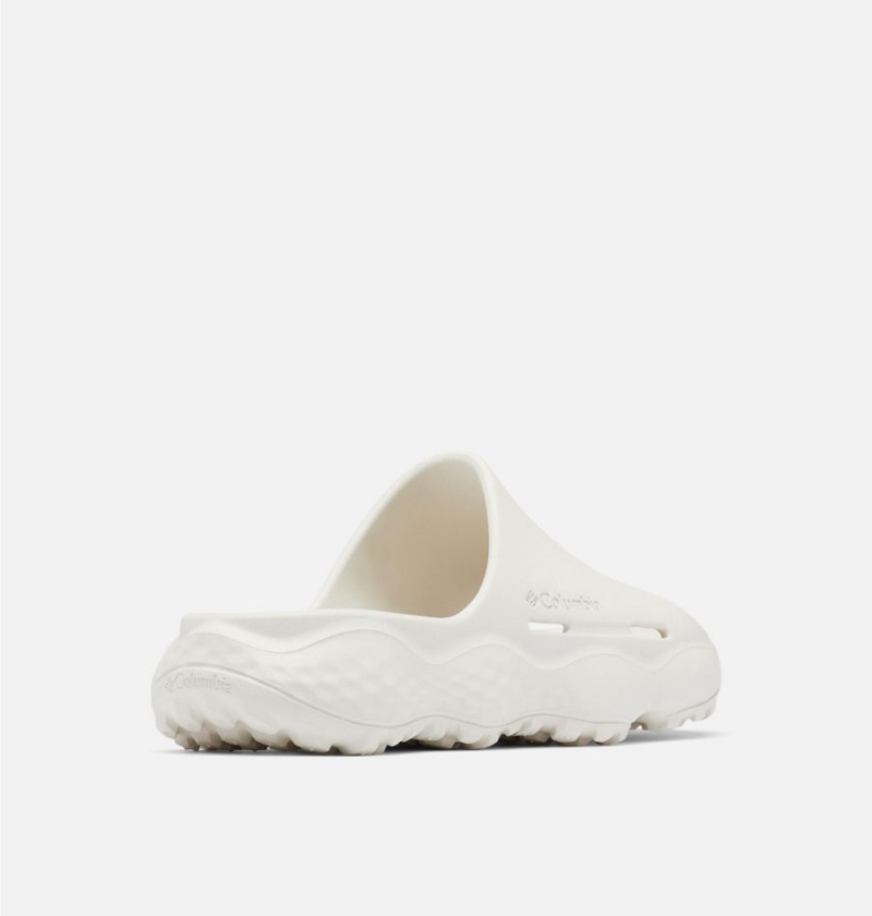 White Women's Columbia Thrive Revive Slide Sandals | FCGKI-1457