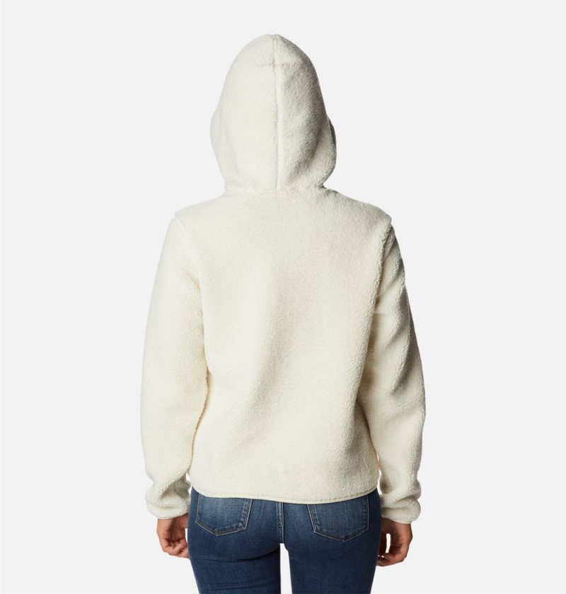 White Women's Columbia West Bend Hoodie | KRVST-1539