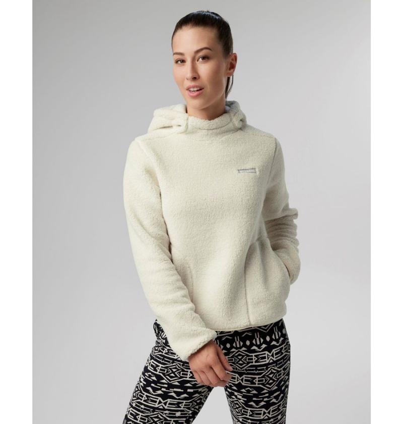 White Women's Columbia West Bend Hoodie | KRVST-1539