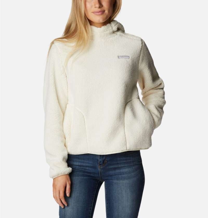 White Women\'s Columbia West Bend Hoodie | KRVST-1539