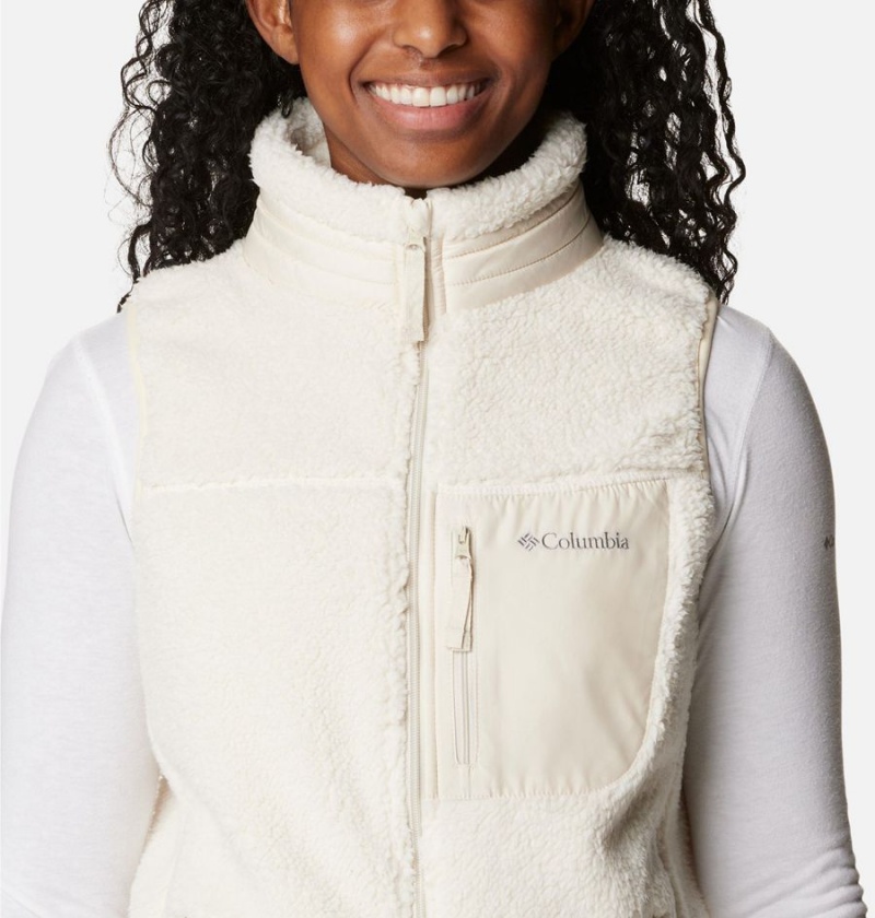 White Women's Columbia West Bend Vest | ZPFCO-9587