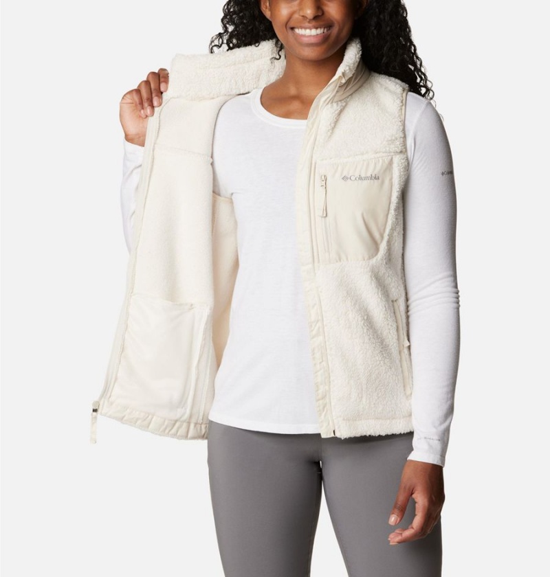 White Women's Columbia West Bend Vest | ZPFCO-9587