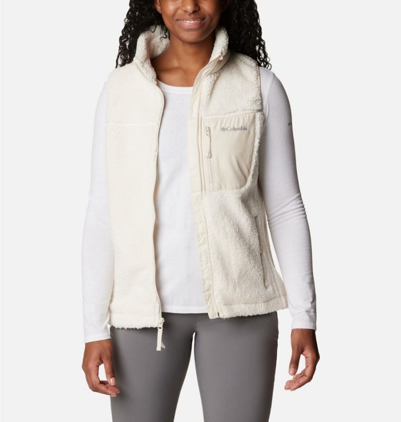 White Women's Columbia West Bend Vest | ZPFCO-9587