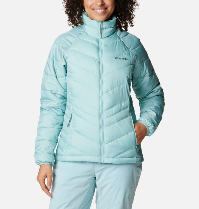 White Women's Columbia Whirlibird IV Interchange Ski Jacket | PHRAD-2870