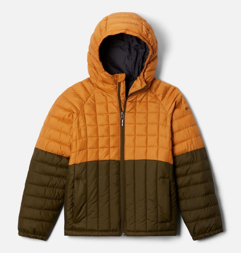 Yellow Kids\' Columbia Humphrey Hills Puffer Jacket | TYKCR-3859