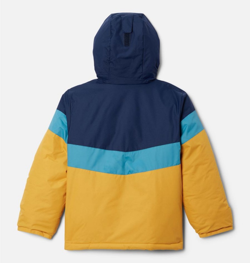 Yellow Kids' Columbia Lightning Lift II Jacket | VCQML-9126