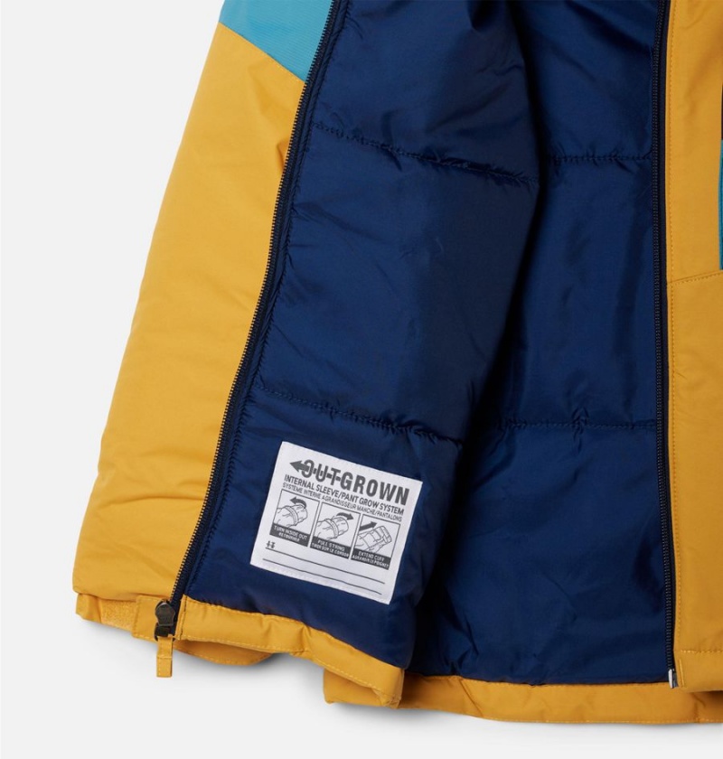 Yellow Kids' Columbia Lightning Lift II Jacket | VCQML-9126