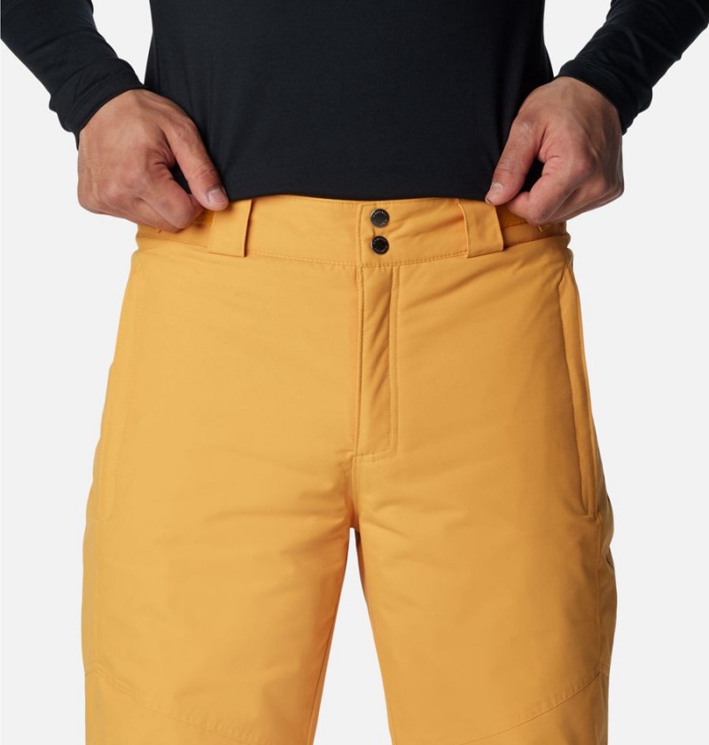 Yellow Men's Columbia Bugaboo IV Insulated Ski Pants | FMNRY-8096