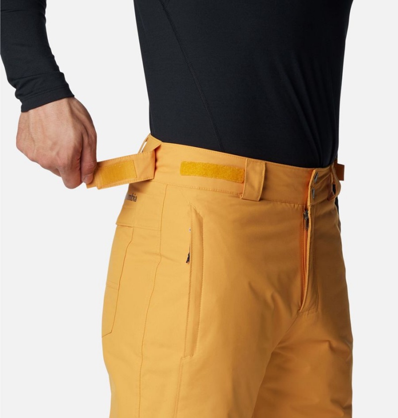 Yellow Men's Columbia Bugaboo IV Insulated Ski Pants | FMNRY-8096