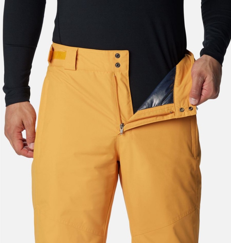 Yellow Men's Columbia Bugaboo IV Insulated Ski Pants | FMNRY-8096