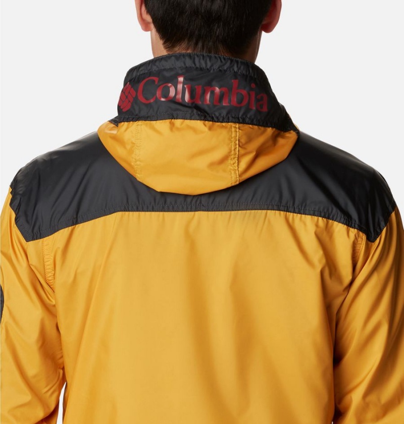 Yellow Men's Columbia Challenger Windbreaker | OKSNY-1205