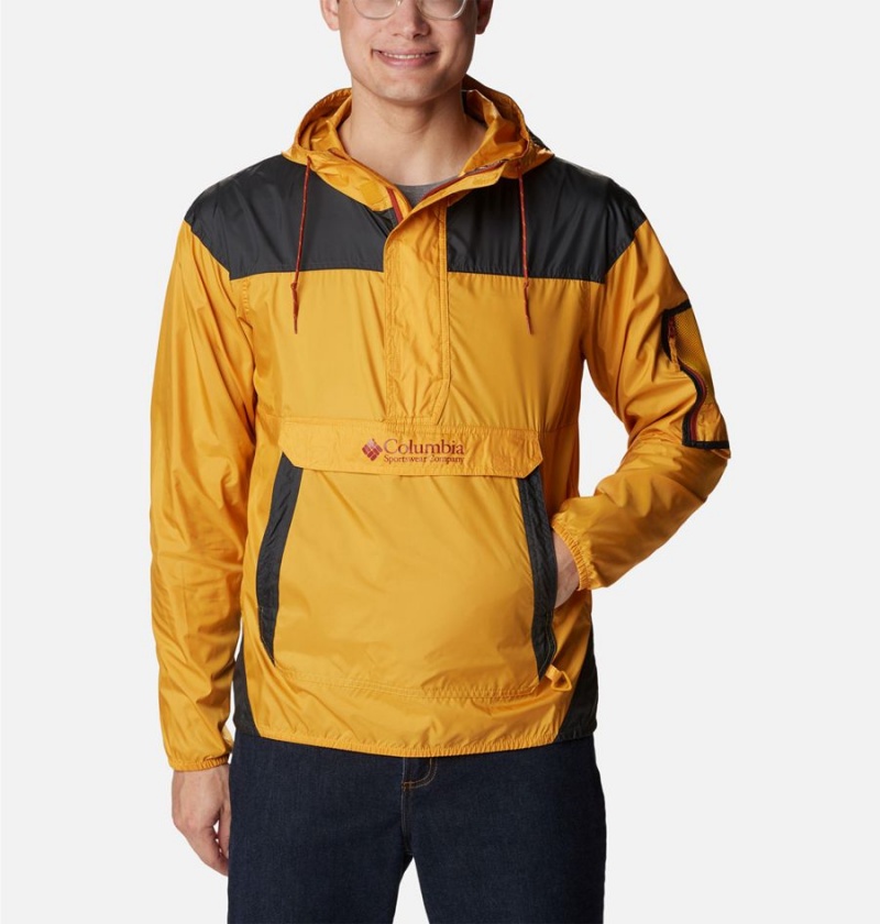 Yellow Men\'s Columbia Challenger Windbreaker | OKSNY-1205