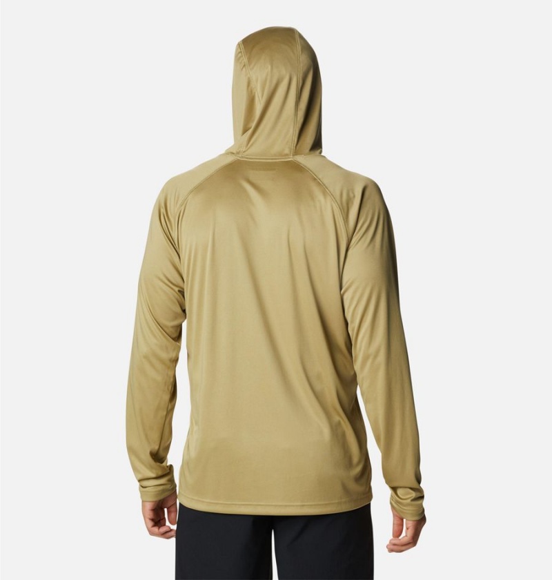 Yellow Men's Columbia Fork Stream Hoodie | EIQUJ-5487