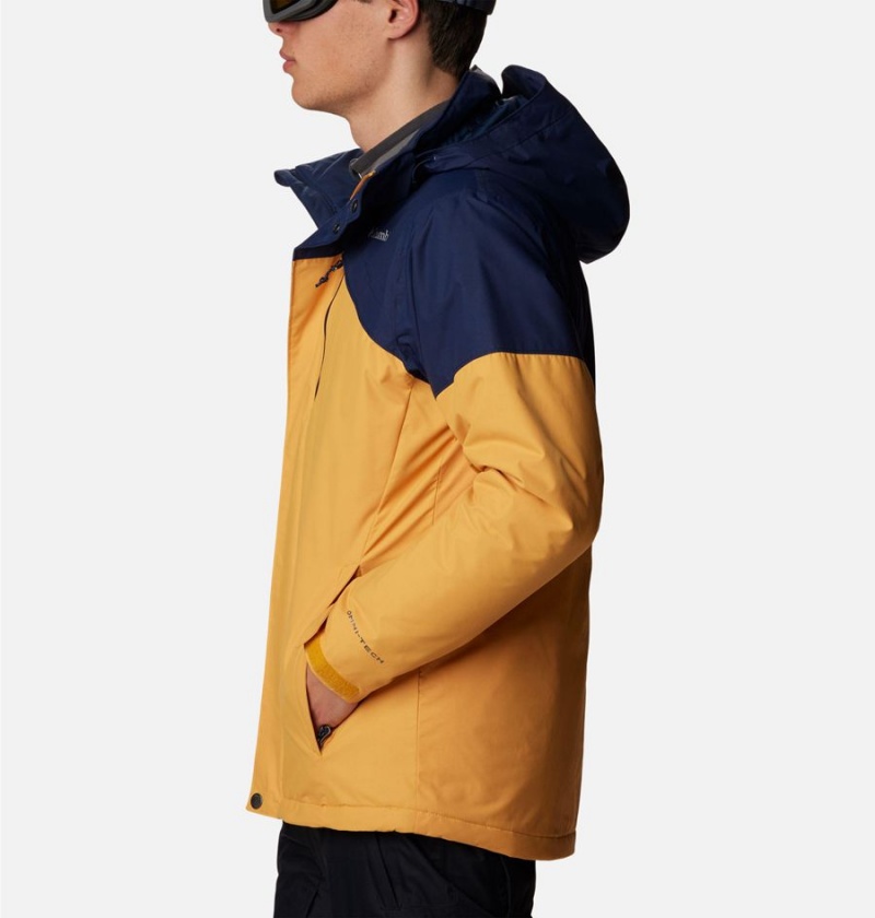 Yellow Men's Columbia Last Tracks Insulated Ski Jacket | KXSFB-9730