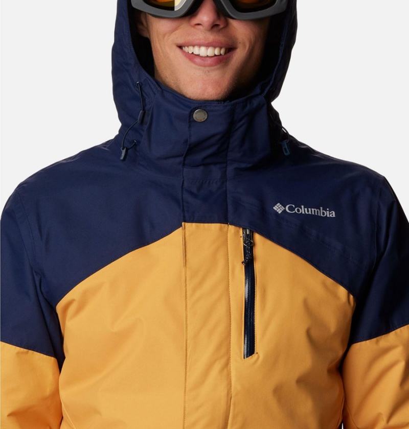 Yellow Men's Columbia Last Tracks Insulated Ski Jacket | KXSFB-9730