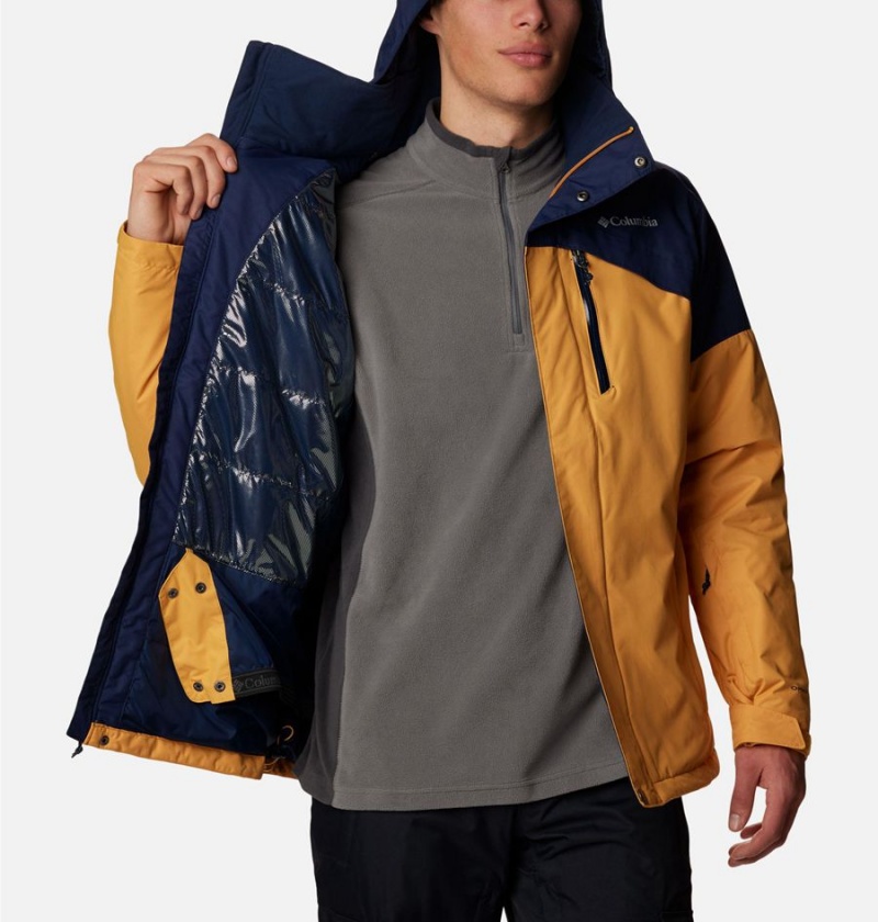 Yellow Men's Columbia Last Tracks Insulated Ski Jacket | KXSFB-9730