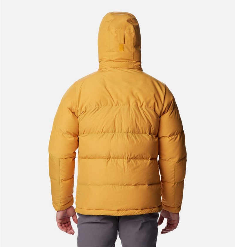 Yellow Men's Columbia Marquam Peak Fusion Insulated Puffer Jacket | JXUYA-0684