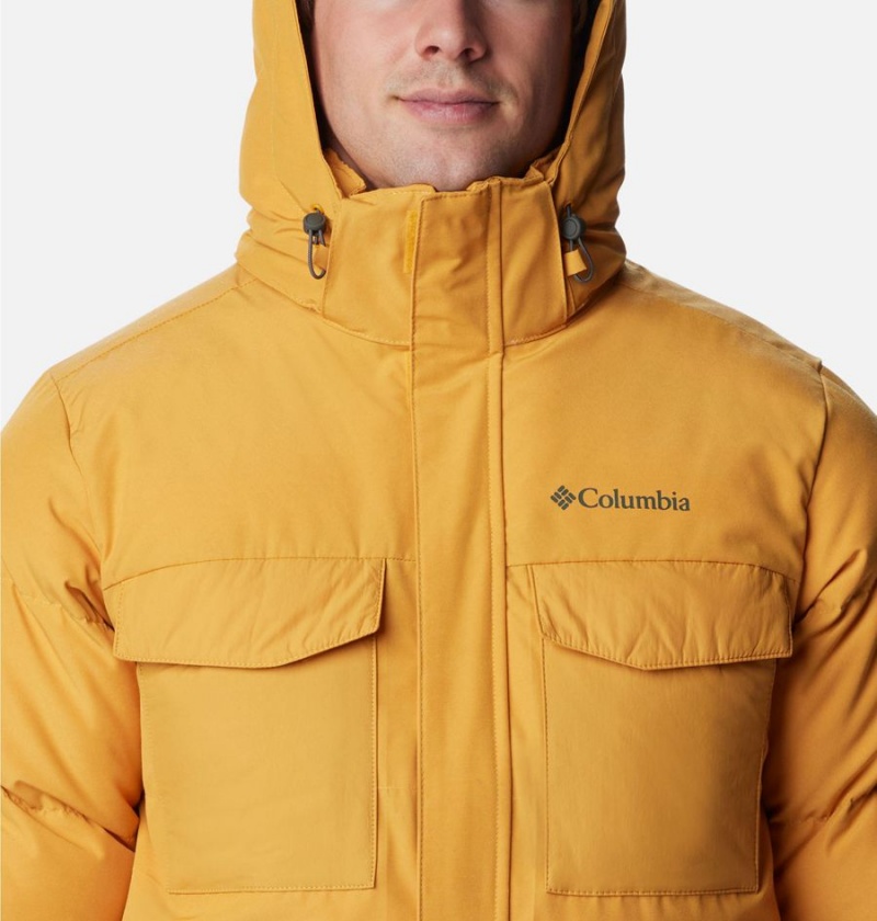 Yellow Men's Columbia Marquam Peak Fusion Insulated Puffer Jacket | JXUYA-0684