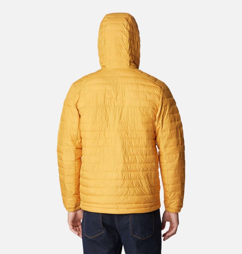 Yellow Men's Columbia Silver Falls Hooded Insulated Puffer Jacket | WIZUR-0174