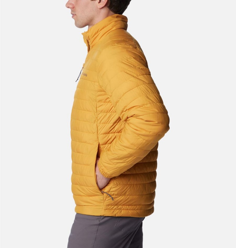 Yellow Men's Columbia Silver Falls Insulated Puffer Jacket | BGYFP-6280