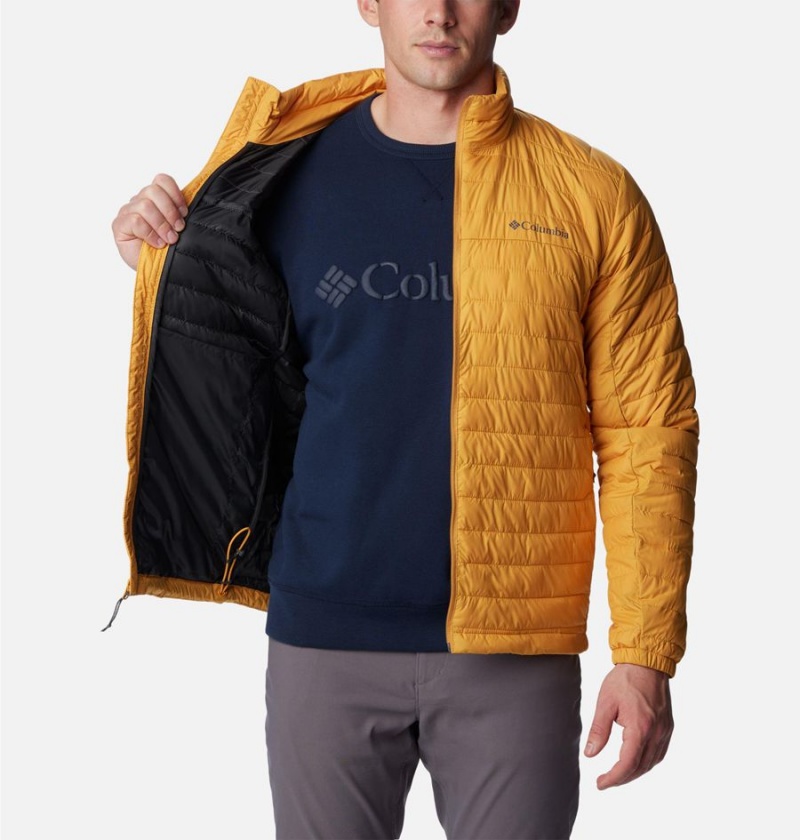 Yellow Men's Columbia Silver Falls Insulated Puffer Jacket | BGYFP-6280