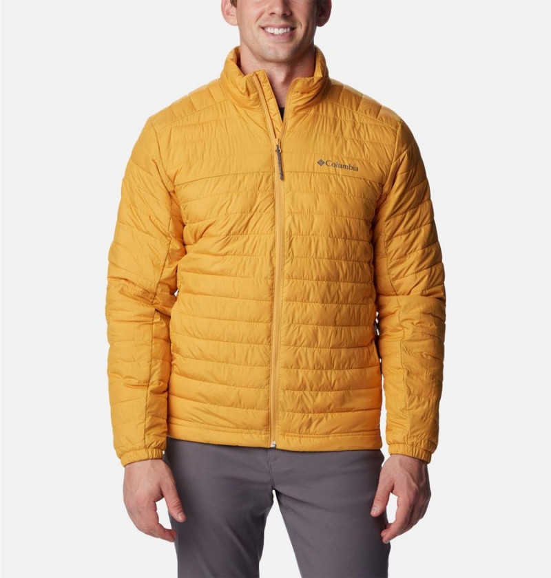 Yellow Men\'s Columbia Silver Falls Insulated Puffer Jacket | BGYFP-6280