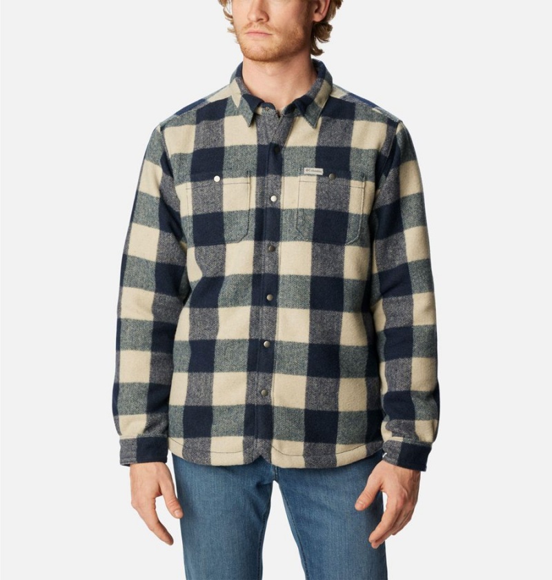 Yellow Men's Columbia Windward II Jacket Shirt | KYHDX-5198